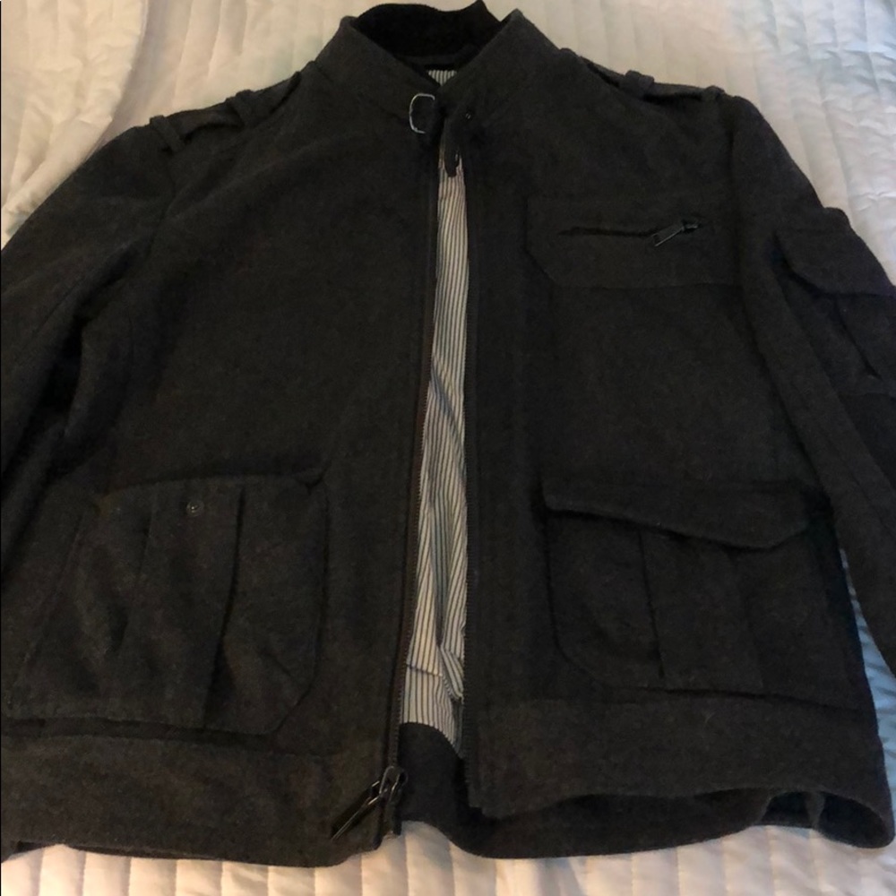 International concept wool jacket size large